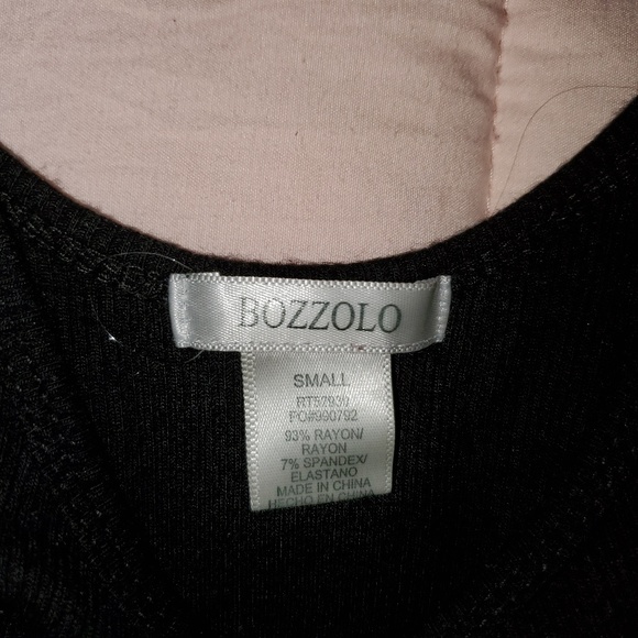 Black Cropped Tank Top - Picture 3 of 3